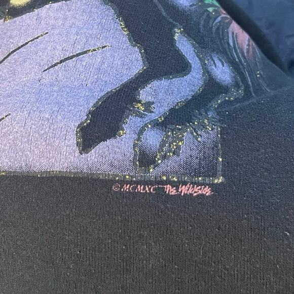 Vintage 1990 Fruit of The Loom USA The Wild Side Carousel Print Sweatshirt Large - Picture 9 of 12